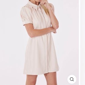Dolce Cabo x small vegan leather dress